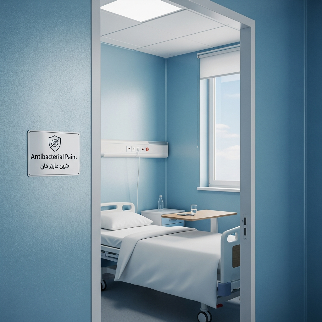 رنگ ضد باکتری و آنتی باکتریال: راهنمای کامل برای محیط‌های بهداشتی