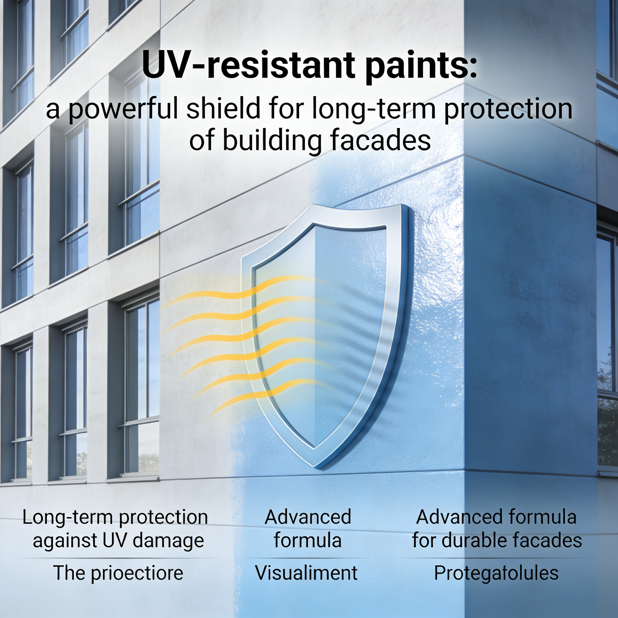 رنگ‌های ضد UV: سپری قدرتمند برای محافظت طولانی‌مدت از نمای ساختمان