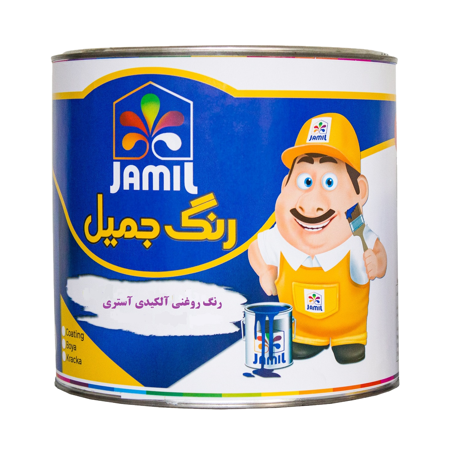 رنگ روغنی سفید پوشش زیرین جمیل 1 لیتری